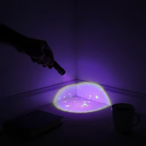 Uv Flashlight 365nm Ultraviolet Torch With Pen Clip Detector 365 Nm Led-and-uv-flashlight Led Stains