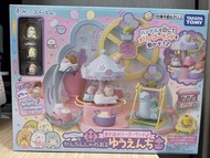 角落生物遊樂場發聲玩具～旋轉木馬滑梯