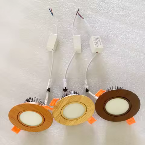 Dimmable 3W 5W 7W 9W LED Recessed Downlight Living Room Bedroom Background LED Lights Adjustable Woo