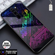 Case XIOMI REDMI NOTE 8 PRO - Casing Terbaru REDMI NOTE 8 PRO Laris Custom [ rog ] Cassing Hp REDMI NOTE 8 PRO - Silikon Hp -Kesing Hp REDMI NOTE 8 PRO - Hardcase Hp REDMI NOTE 8 PRO - Softcase Glass kaca - Case Terlaris - Case Terbaru - COD