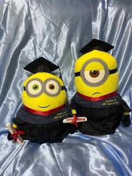 Minions 畢業公仔 客製化 繡字