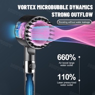 Blak Shower Head High Pressure Shower Head With Holder Set Stainless 304 Steel Shower Head