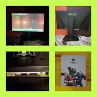 買詢6053·1686wts🈶️ASUS華碩VG258 gaming monitor display24.5吋電腦電競屏幕顯示器有腳架可升降旋轉内置喇叭sound speaker連原裝mytv myt