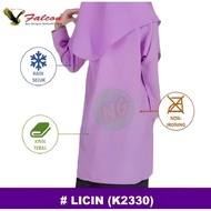 [ORIGINAL] [READY STOCK] FALCON BAJU KURUNG SEKOLAH UNGU PURPLE (COTTON/2330EX) (LICIN/K2330)