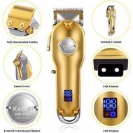 kemei ปัตตาเลี่ยนตัดผมรุ่น KM1986Z ปัตตาเลี่ยนตัดผม แบตตาเลี่ยนตัดผมชายดีไซน์สวยจับถนัดมือ แบตทนทาน 