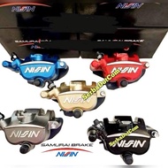 Spare Part KALIPER CALIPER NISSIN SAMURAI 2P 2 PISTON DEPAN BELAKANG NMAX AEROX CBR 150 MX KING VIXI