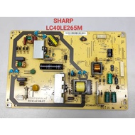 SHARP LC-40LE265M / LC40LE265M(RDENCA474WJPZ)POWER BOARD ORIGINAL TV