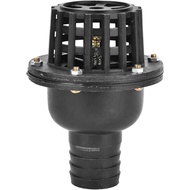 GOTOTOP Foot Valve 5Mm Foot Valve, PVC Black Flat Check Valve 1.5in 2in 2.5in 3in 4in for Fluid Mach