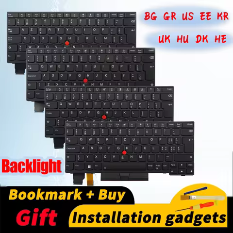 Bulgarian Dansk Estonian Greece Hebrew Hungarian Korean US UK for Lenovo ThinkPad X280/A285/X390/X39