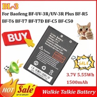 2-5Pcs New BL-3 .7V 1500mAh Walkie Talkie Battery for Baofeng BF-UV-3R/UV-3R Plus BF-R5 BF-T6 BF-T7 
