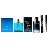 INSPIRE SCENTS Savage Pour Home & Lion Versatile Cologne for Men + Salvang Travel Spray of 35ml Eau 