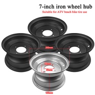Szie 16X8-7 16*8-7 inch vacuum rims Go-Kart accessories 7 inch ATV wheel hub for Modified 4 wheeled 