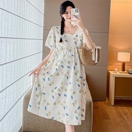 母親節maternity Dresss Flower Gown Boho Dress for Wedding Dinner Graduation Dress Woman 裙子連衣裙 French Pa