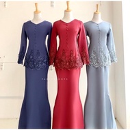 Baju Kurung Mecure (Grey)