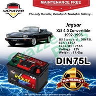 Münster Robust MF CMF DIN75 | DIN75L 57539 75AH Car Battery Bateri Kereta Jaguar XJS 4.0 Convertible