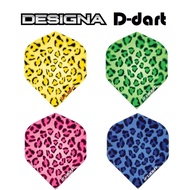 Designa Dart Flights - Extra Strong iFlight Standard Leopard 3pcs/pack (SAYAP ARROW)