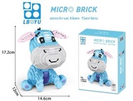 eeyore  小熊維尼 winnie the pooh 積木 擺設 模型 裝飾 lego 玩具 公仔 生日 禮物 擺設  Micro block mini blocks