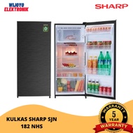Kulkas Sharp 1Pintu SJN 162NHS / Refrigerator Sharp SJN162NHS