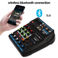 mixer mini bluetoot Mixer Audio YAMAHA M 4 USB/Electro Bluetooth 4 Channel mendukung penyetelan mobi
