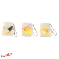 TWINKLE1 Simulation Fast Food Box Keychain, Plastic Fast Food Box Mini Fast Food Box Keychain, Trink
