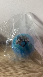 富邦勇士 斯伯丁 彈力小球 收藏 舒壓 籃球玩具 Braves Spalding