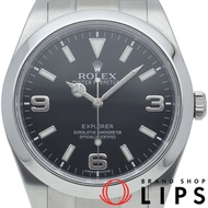 นาฬิกาข้อมือผู้ชาย Rolex Explorer 1 (รุ่นแรก) 214270(G) ตัวเรือนสแตนเลส สีดำ ขัดเงา รุ่นปี 2010 สภาพ
