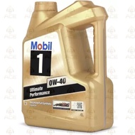 140521 Mobil 1™ 0W-40 advanced full synthetic engine oil (4 liter) Ultimate Performance