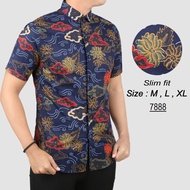 KEMEJA Slim fit Batik shirt 7888