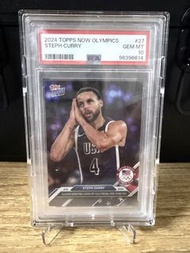 2024 Topps Now Olympics #27 Steph Curry PSA 10 night night Team USA