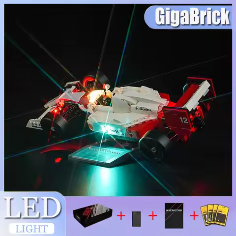 DIY LED Light Kit For LEGO 10330 MP4/4 F1 Sports Vehicle (Only LED Light,Without Blocks Model)