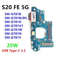 25W Fast USB Type-C Port Charger Board Dock Connector Charging Flex Cable For Samsung Galaxy S20 FE 