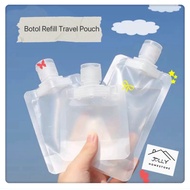 Jolly Jolly Jolly | Refillable Travel Pouch for Shampoo, Soap, and Toiletries