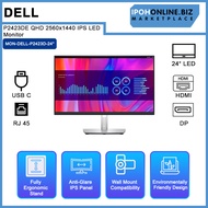 Dell P2423DE 24" Inch USB C QHD 2560x1440 IPS LED Monitor (USB C,DP, HDMI, RJ45)