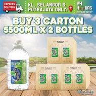 BUNDLE OF 3 CARTONS : SUMMER DRINKING WATER 5500ML x 2 BOTTLES