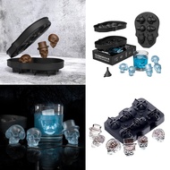 JetKONG 6 Cavity Silicone Large Ice ，3D Ice Cube Box，Suitable For Whiskey    Cocktails And Juices