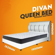 ⚡️PROMOTION⚡️ GT Divan Leather Bedframe King / Queen / Single *Katil / Katil King / Bed Frame king /