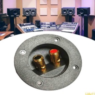 Lidu11 Coppers Banana Socket Speaker Terminals Speaker Connection Box Speaker Access