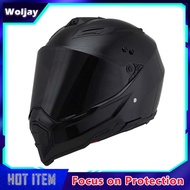 Woljay Motorcycle Helmet Off-Road Full Face Helmet Motocross Racing Riding Bike Dirt Street Motorbike Helmet DOT Certified Cool