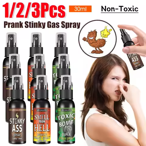 30ml Poop Spray Creative Liquid Fart Gag Prank Joke Spray Funny Halloween Prop Stink Bombs Extra Str
