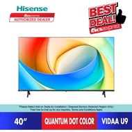 Hisense 43" Full HD Smart TV 43A4Q / 40" QLED 40Q5S