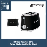 Smeg TSF01BLUK 2 Slice Toaster 50’s Retro Style Aesthetic (new)