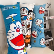 Doraemon Doraemon Cartoon Pillow Sleeping Cushion Bedside Pillow Clip Leg Long Pillow Office Lumbar 