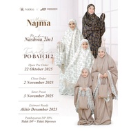 [Pre Order October 22 - 02 November 2025] NASHWA MUKENA BY HABIBA