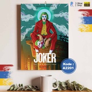 JOKER1 Wooden Wall Decoration JOKER1 Poster Unique Wall Decor for Bedroom & Living Room AA2201 XZ