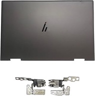 Wzqrps Replacement Laptop LCD Cover Back Rear Top Lid with Hinges for HP Envy 15 EW 15-EW 15Z-EY 15T