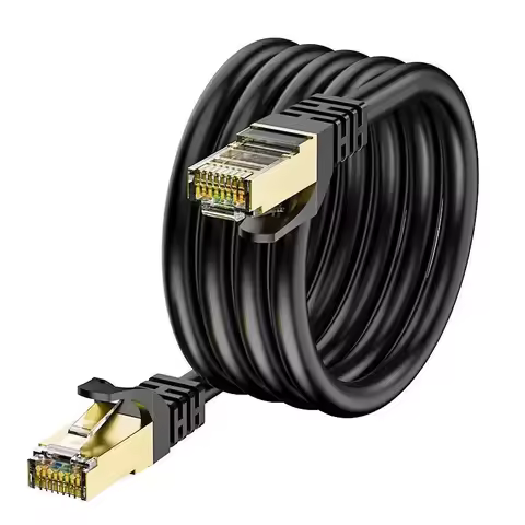 Rj45 Cat 6 Ethernet Cable Flat Cat8 Network Cable LAN Internet 40Gbps 1000Mhz For Router Ps4 PC Lapt