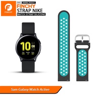 Finchy silicone Strap Samsung Galaxy Watch Active Nike Two Tone Replacement rubber Wristband smartwa
