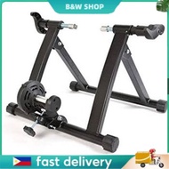 B&amp;W ROCKBROS Bike Magnetic Turbo Trainer Home Foldable Adjustable Indoor for Exercise Fitness rxJf