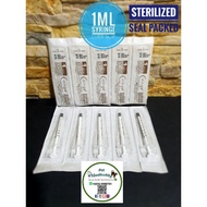 (NEW) DISPOSABLE 1ML/ 3ML SYRINGE / Ciringe / ORing / Miracle Brand / Pet feeder / Picagari ubat/ lu