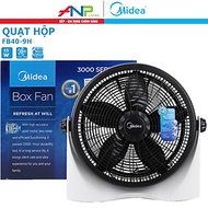 Quạt Hộp, Quạt Để Bàn 5 Cánh Midea FB40-9H (Quạt Điện Hàng Chính Hãng, Công suất